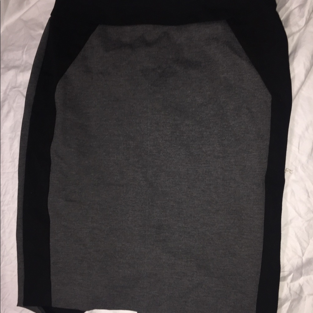Black & Grey Pencil skirt